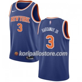 New York Knicks Tim Hardaway Jr 3 Nike 2017-18 Sininen Miesten Pelipaidat Swingman 